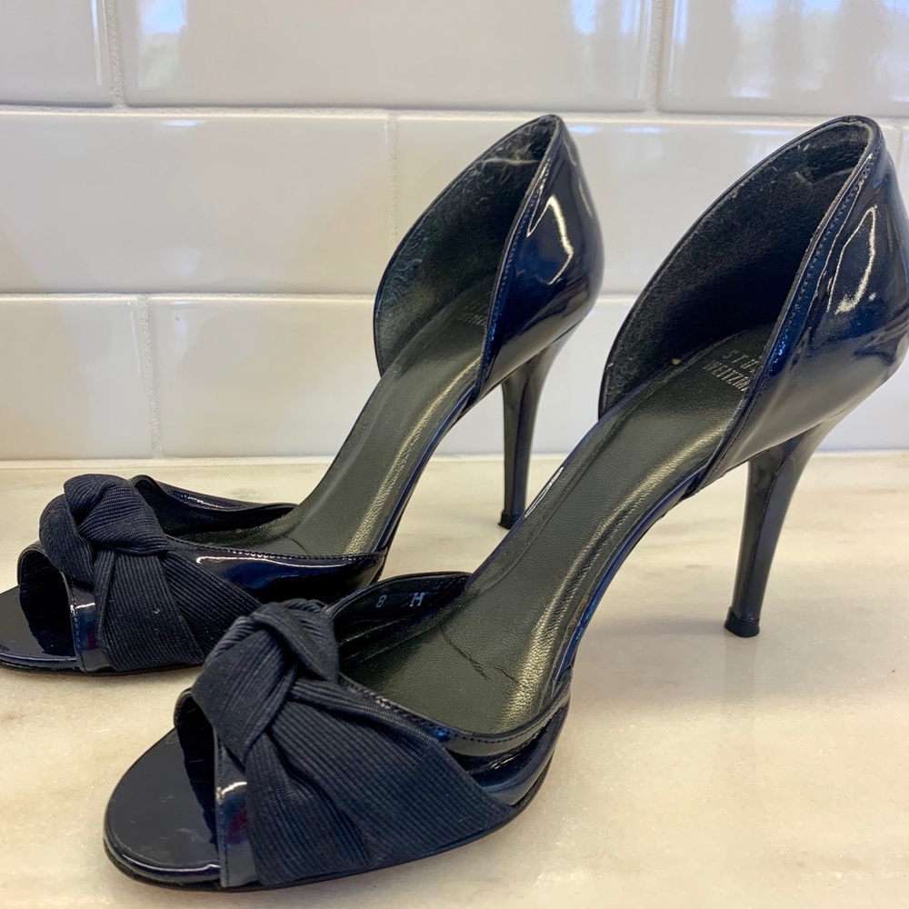 Worn 1x - Stuart Weitzman Navy Heels